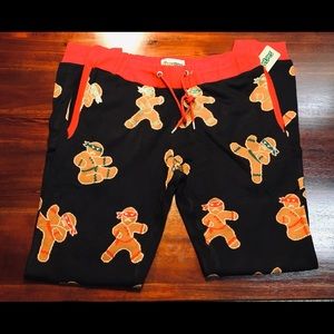 NWT Tipsy Elves Ninjabread Men Holiday Sweatpants